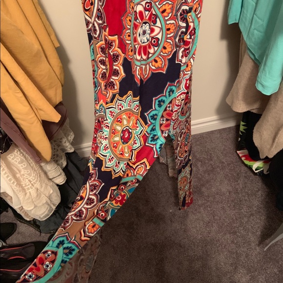 ** SOLD** 2 for $15! Vibrant Maxi Dress - Picture 2 of 2